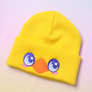 Chocobo Embroidered Beanie Hat