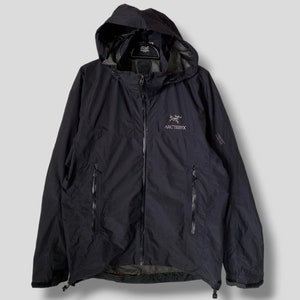 Vintage Arc&#39;teryx gore tex Paclite shell jacket athletic streetwear outdoor casual outfits arcteryx canada gorpcore jacket black Medium