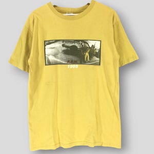 Camiseta vintage de los 90 de la gira de conciertos de R.E.M., camiseta coleccionable de la banda de rock estadounidense, talla M