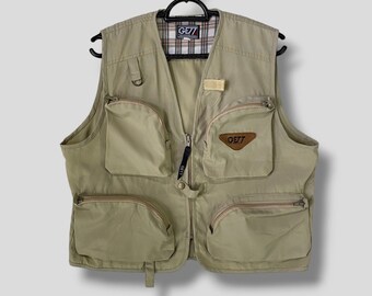 Vintage 90s Texsport Fishing Pocket Vest - Etsy