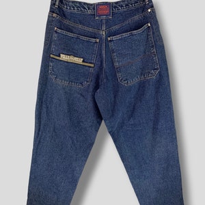 Vintage Pelle Pelle Marc Buchanan Enzym Denim Hose Designer Casual Outfits Mode Jeans Pumphose Größe W40x47