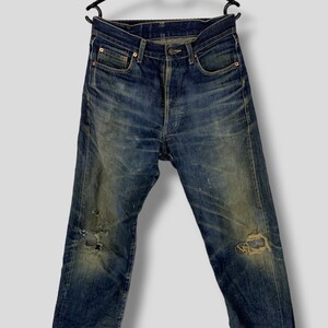 最新最全の Lot Levis Vintage 502 Style Grunge Punk Jeans Distressed パンツ