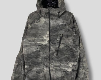 Burton [ak] Collection Gore Tex Camouflage Hoodie Jacket Athletic