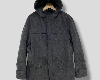 AW02 Undercover Witch's Cell Division Wool Hoodie Coat Jun