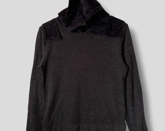 Yohji Yamamoto Y's Zipper Vintage 1990s Cotton Hoodie Japanese