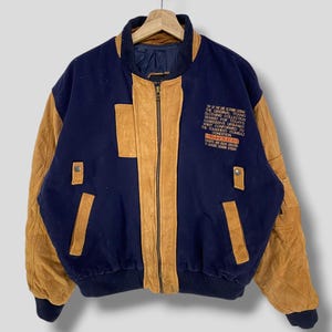 80s Vtg real mouton short bomber jacketBomber Jacket Vintage 80s