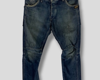 【希少BIGサイズ】G-STAR RAW TAPERED ジーンズ　XL G-STAR RAW ジーンズ D-STAQ 3D SLIM JEANS/立体裁断スリム
