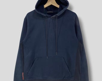 PRADA sport パーカー フーディー ナイロン ブルゾン vintage Vintage PRADA Sport Nylon Hood Zipper Sport Sweat - M - Etsy