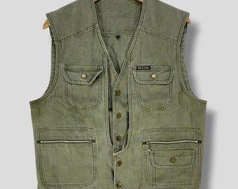 Vintage Nigel Cabourn Multipocket Tactical Vest Designer Outfits