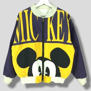ジャケット・アウター vintage Disney MickeyMouse USAjacket90's