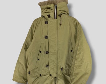 ジャケット・アウター Spiewak golden fleece N-3B flight jacket Vintage Spiewak Golden Fleece N3-B Flight Parka Artic Parka