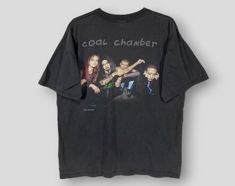 Vintage 90s Coal Chamber Music Band Tour Rare T Shirt