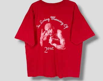 Vintage 1971-1996 2pac Memorial Rap Tshirt - Etsy
