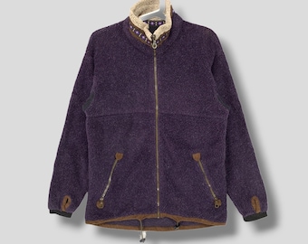 ジャケット・アウター Vintage fleece Vintage 90s Kensho Abe Sports Fleece Half Zip Jumper