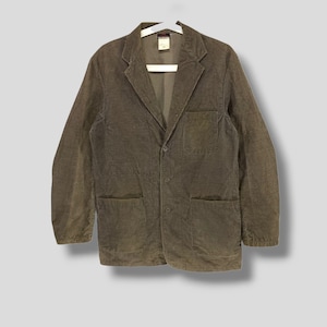 Vintage Vetra le lude france corduroy chore jacket french work casual workwear outfits outerwear utility jacket brown Small made in France