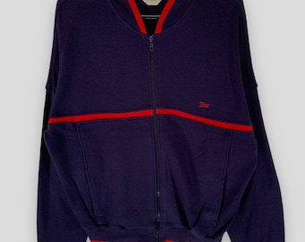 Vintage Christian Dior Monsieur Logo Track Top Jacket High
