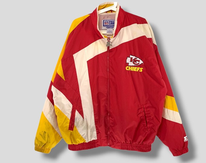 Vintage 90s Kansas City Chiefs Starter Jacket NFL Athletic Sportswear