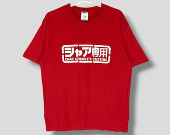Vintage 90s Ping Pong Club Go Inachu Tshirt Japanese Cartoon White 