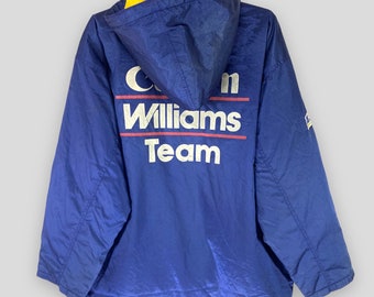 Vintage 90s Canon Williams Formula 1 Racing Team Quilted