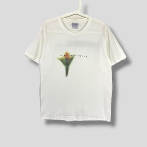Vintage Neun Zoll Nägel Fragilität 2000 Tshirt Sammlerstück trent reznor Metal Rock Konzert Tour Vintage Band T-Shirt weiß Medium