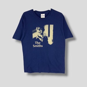 Camiseta vintage de los 2000 de The Smiths, ¿qué diferencia hace?, coleccionable, gira de conciertos de rock de Manchester, Morrissey, camiseta vintage de banda azul, talla M