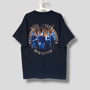 Vintage Creedence clearwater revisited US tour tshirt American rock concert tour black band tee size XLarge