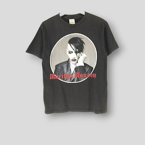 Koszulka vintage Marilyn manson goth metal concert tour gothic rock vintage black band rozmiar mały
