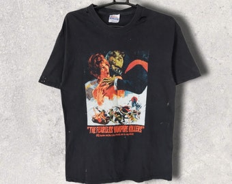 ドラキュラシャツ、ホラー映画Tシャツ、ヴィンテージ、レア
