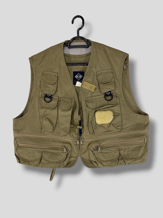 90’s vintage Dead stock Huntting Vest Vintage 90s Columbia Multi Pocket Tactical Hunting Vest Outdoor