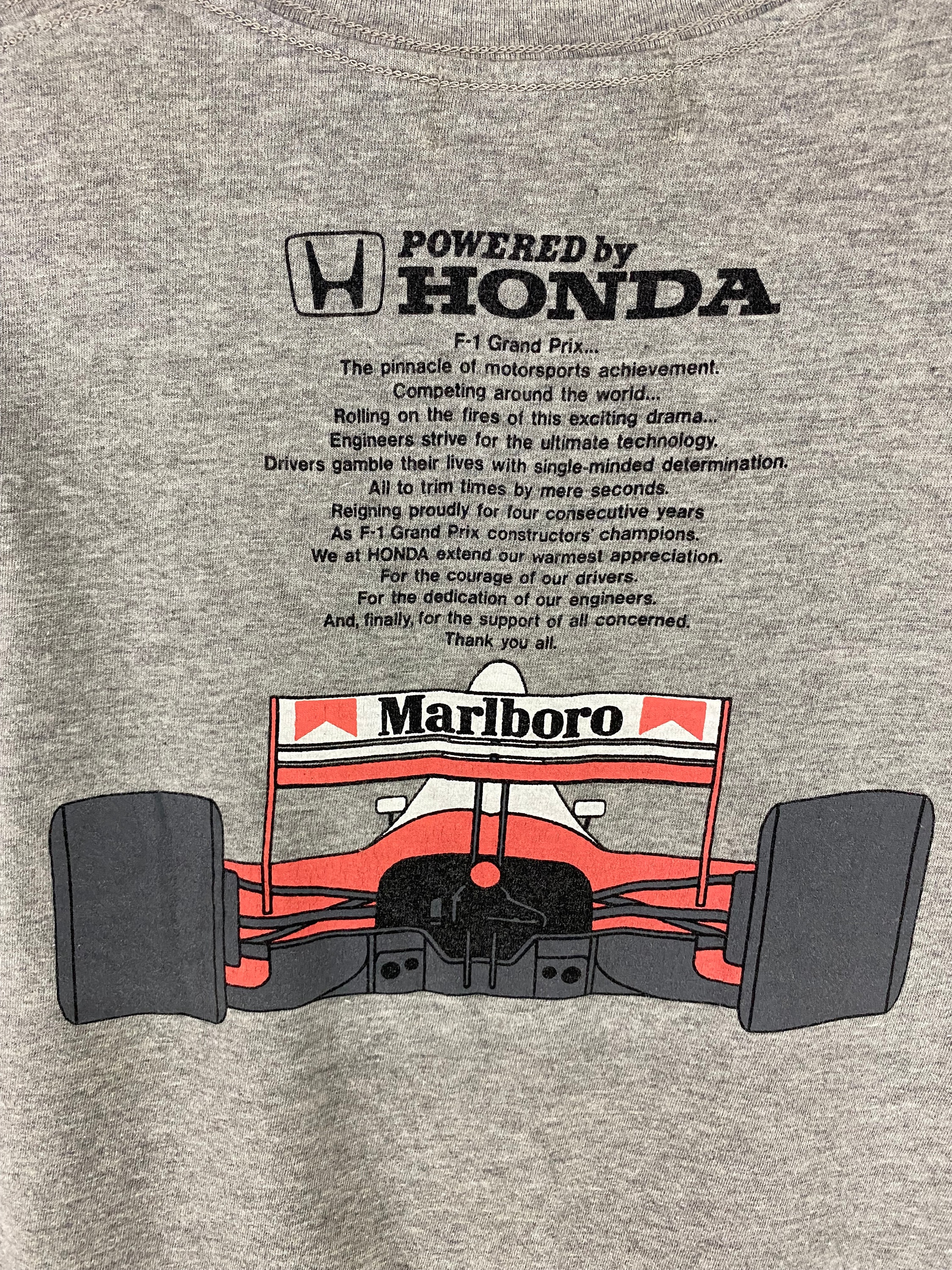 ヴィンテージ 90年代 ホンダ マルボロ F1 グランプリ レーシングチーム