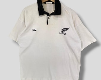 Vintage 90s Otago Canterbury New Zealand Rugby Jersey Rugby Union
