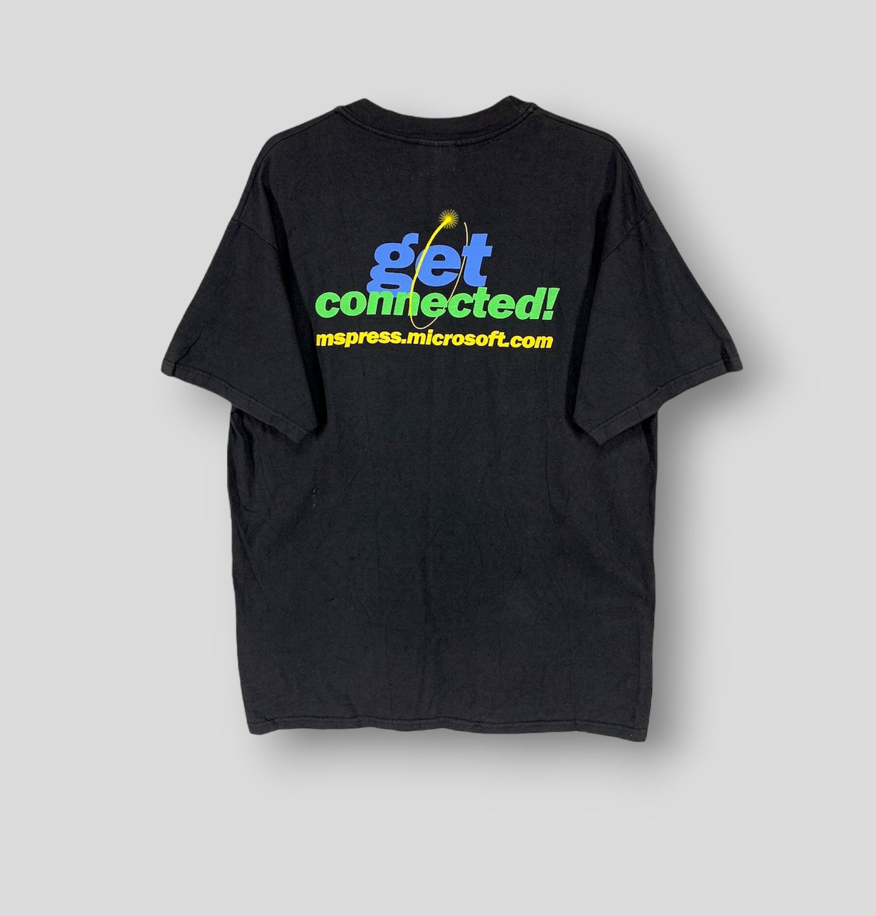 90’s Power net t-shirts Vintage 90s Power Pro Oneita Earth Day T-Shirt Single Stitch