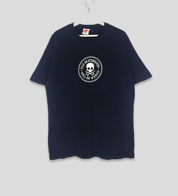Vintage 90s Flip Skateboard Hell on Wheels Tshirt Skate Streetwear