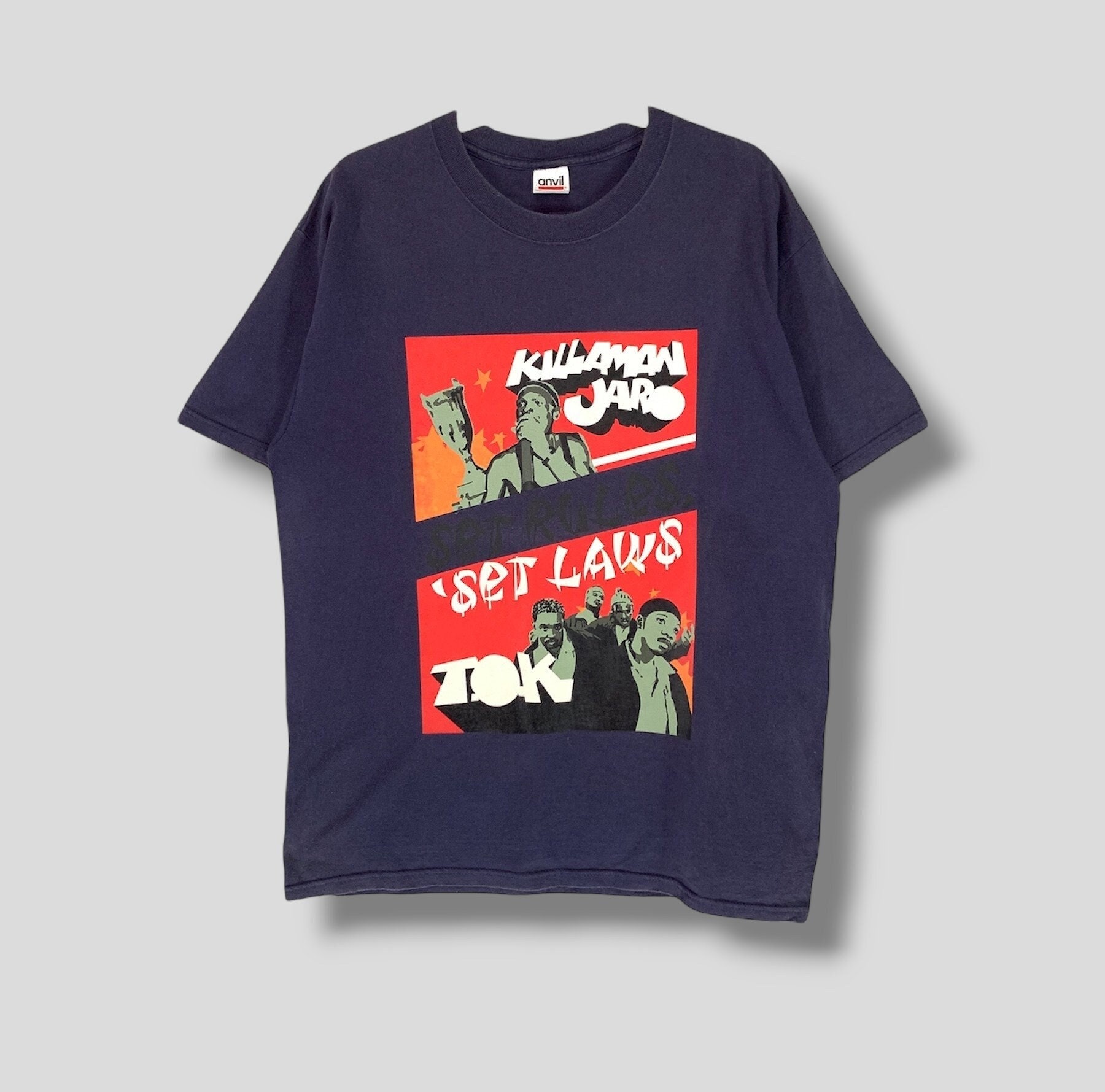 Vintage Killamanjaro T.O.K Set Laws Jamaican Sound System Tshirt