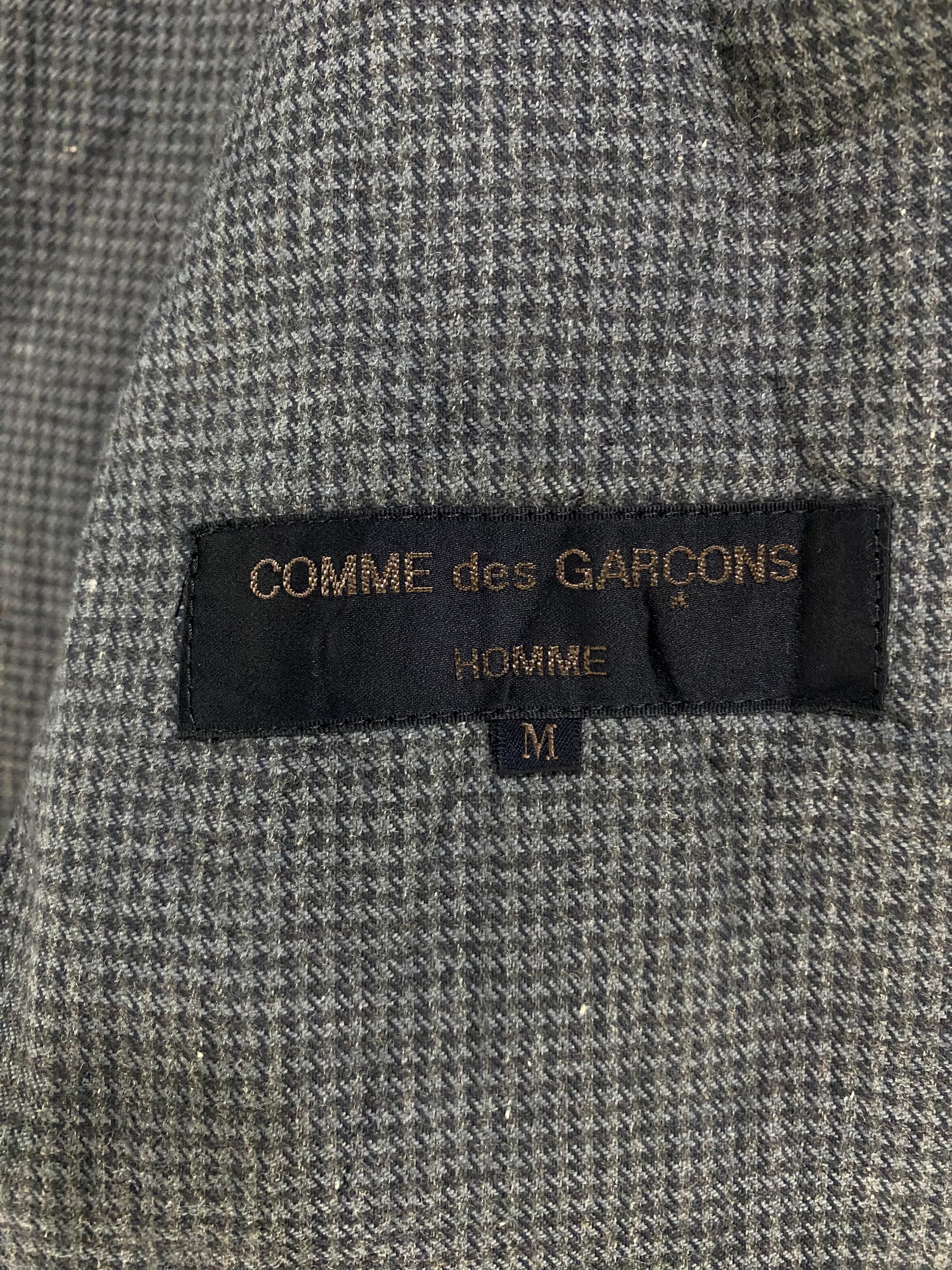 Vintage Comme Des Garcons Homme Single Breasted Houndstooth Sport 