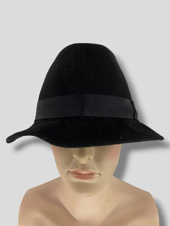 CA4LA Fedora Hat CA4LA Wool felt fedora hat Brown (K-101974) main image 2