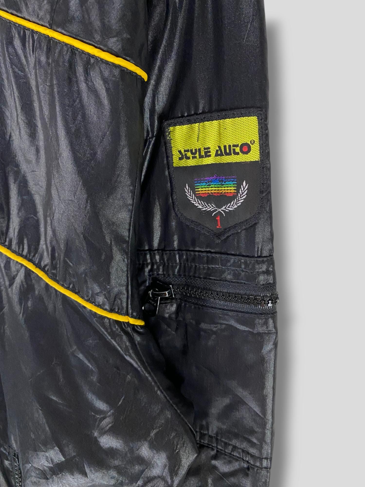 Vintage 80s Style Auto Competition Ferrari Jacket Athletic Vintage 80s Style Auto Competition Ferrari Jacket Athletic