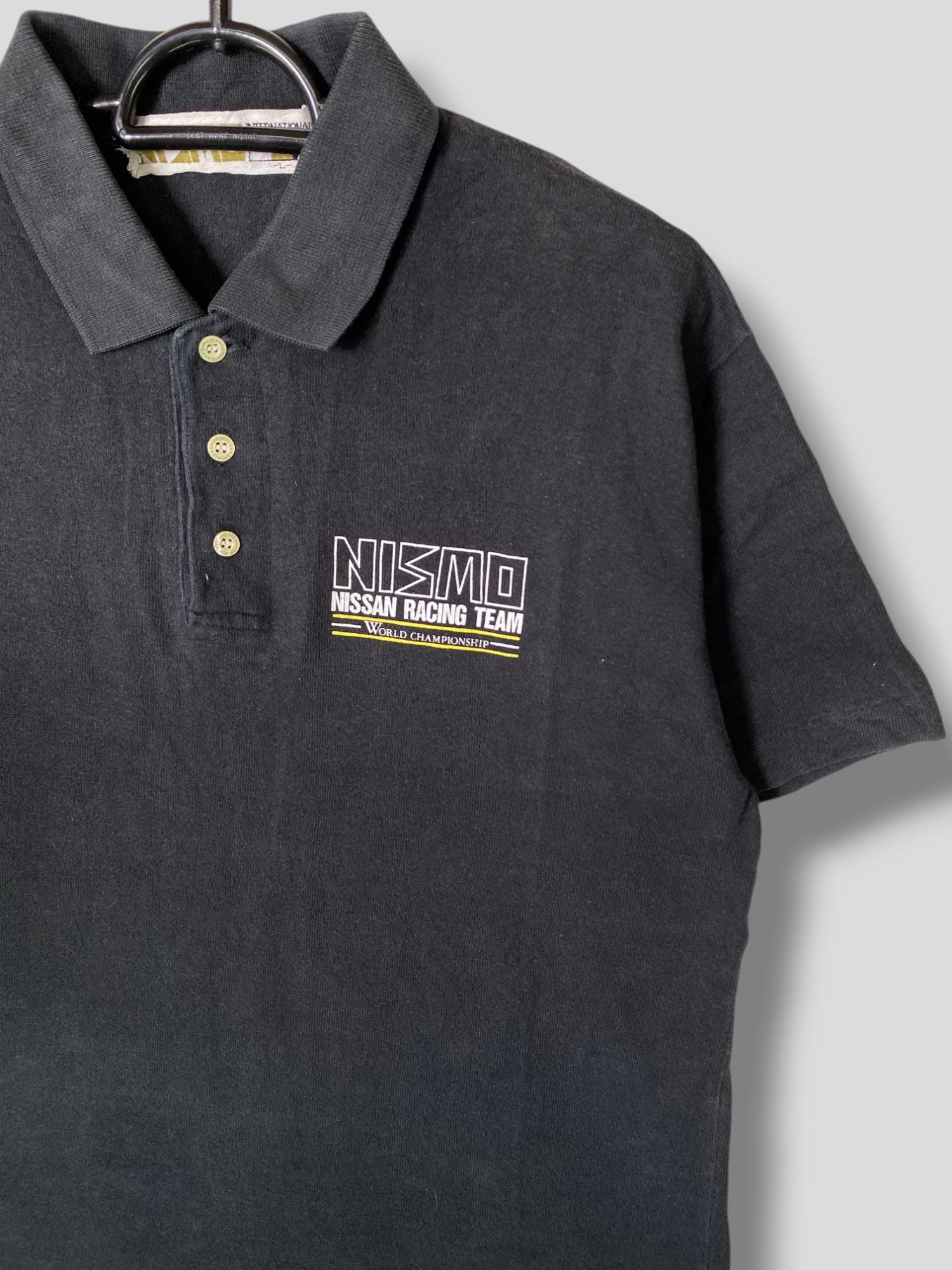 Vintage 90s Nismo Nissan Racing Team Polo Shirt JDM Nismo Old Logo