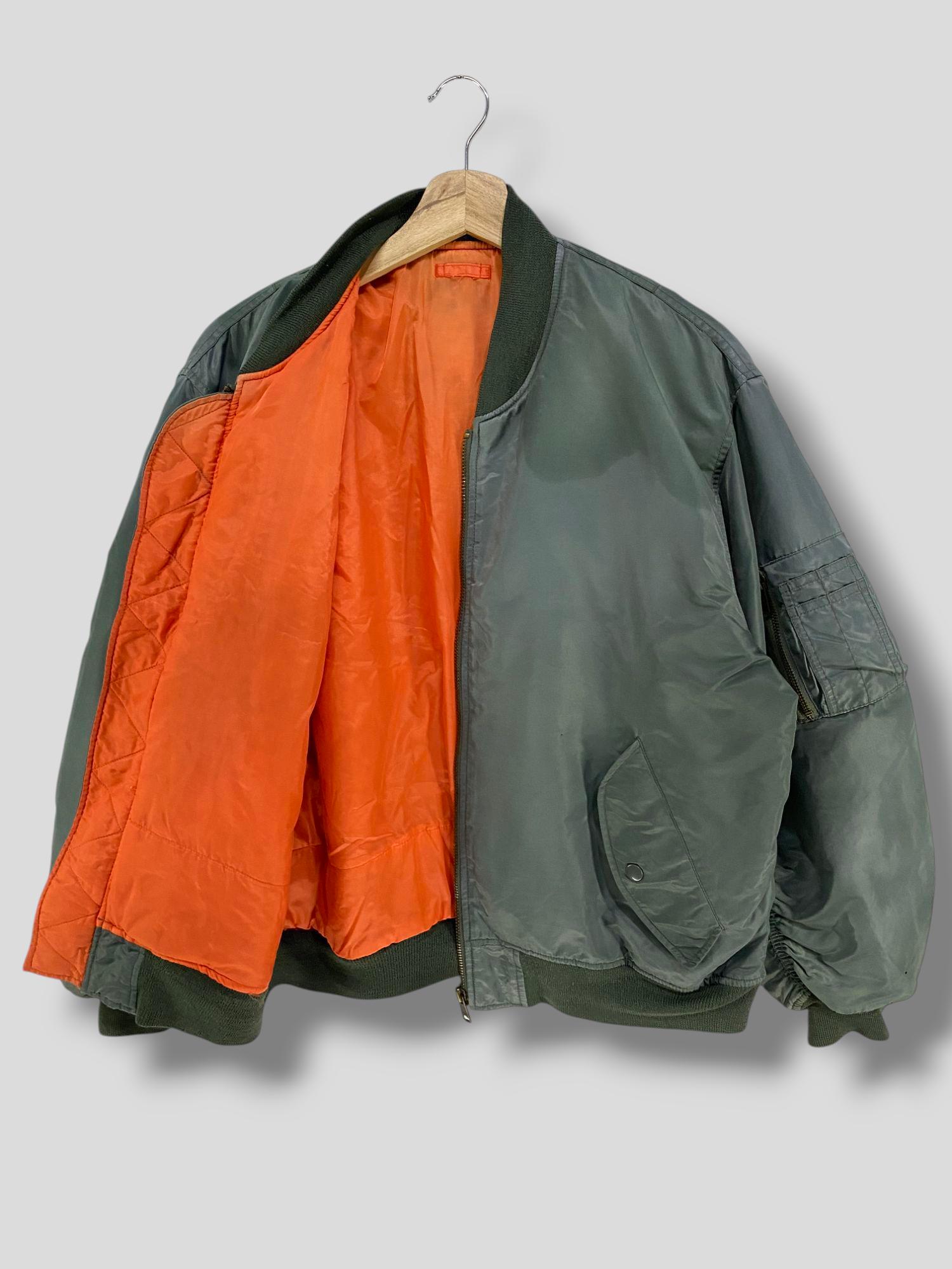 Vintage Uniqlo MA-1 Bomber Jacket Japanese Brand Military Style