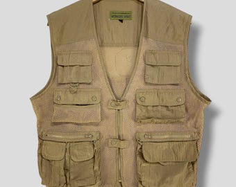 Vintage Nigel Cabourn Multipocket Tactical Vest Designer Outfits