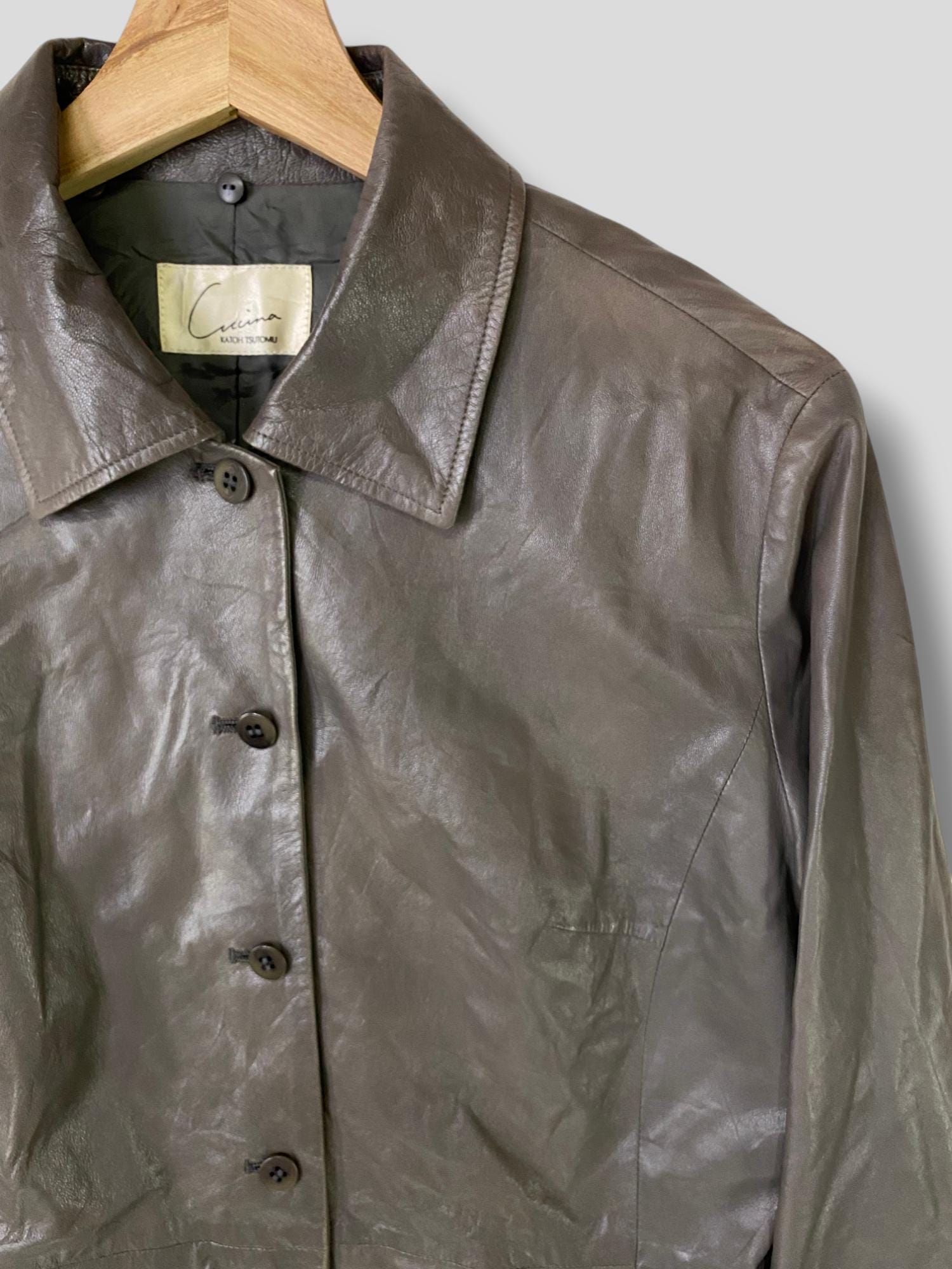 ヴィンテージ クチーナ カトウツトム ソフトシープスキンレザー