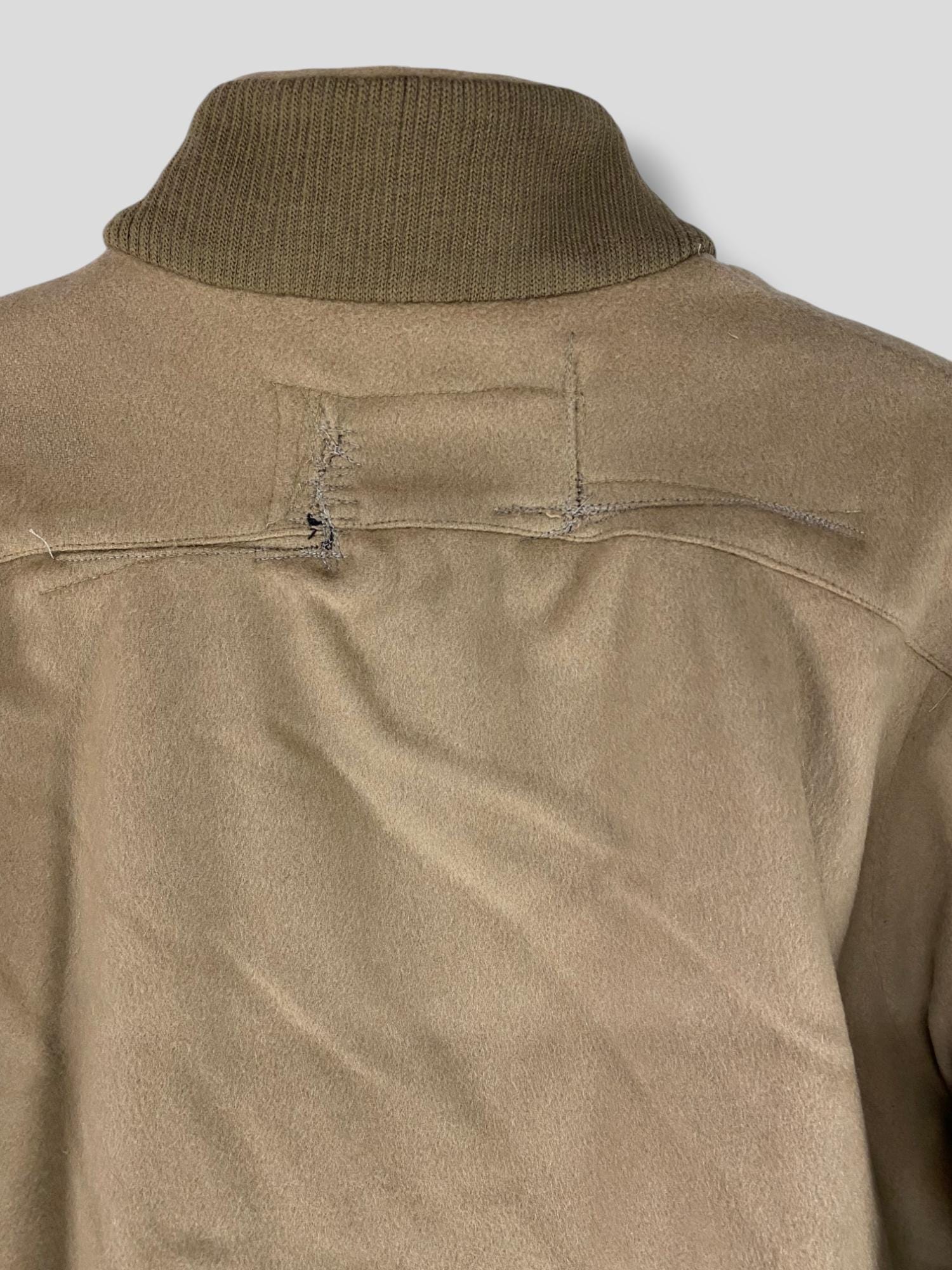 Vintage 70s Burberrys Nova Check Lined Wool Bomber Jacket Designer