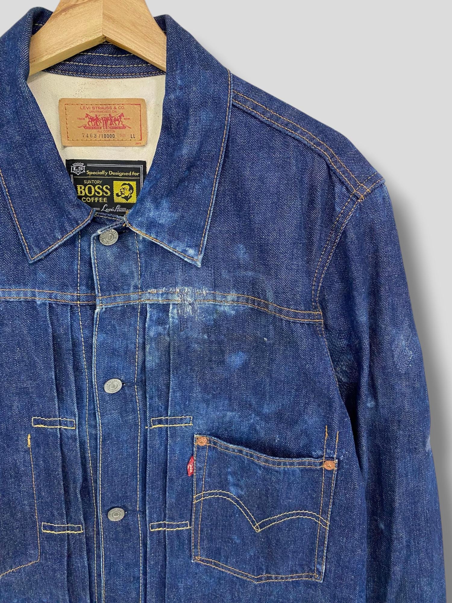 Vintage Levis Type 1 for Suntory Boss Limited to 10000 Pieces