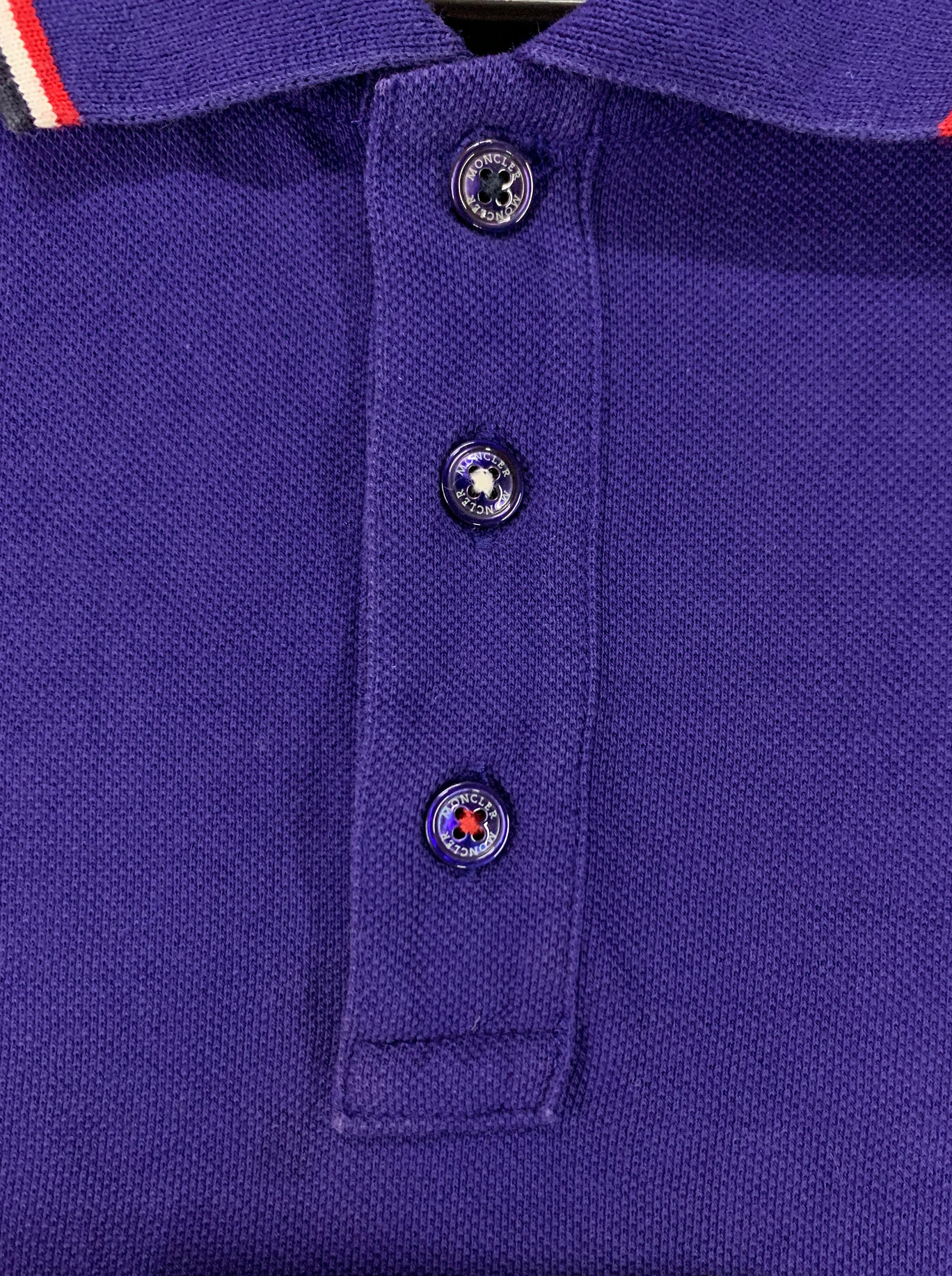 Moncler Maglia Manica Corta Polo Shirt Designer Collar Tee Moncler Maglia Manica Corta Polo Shirt Designer Collar Tee