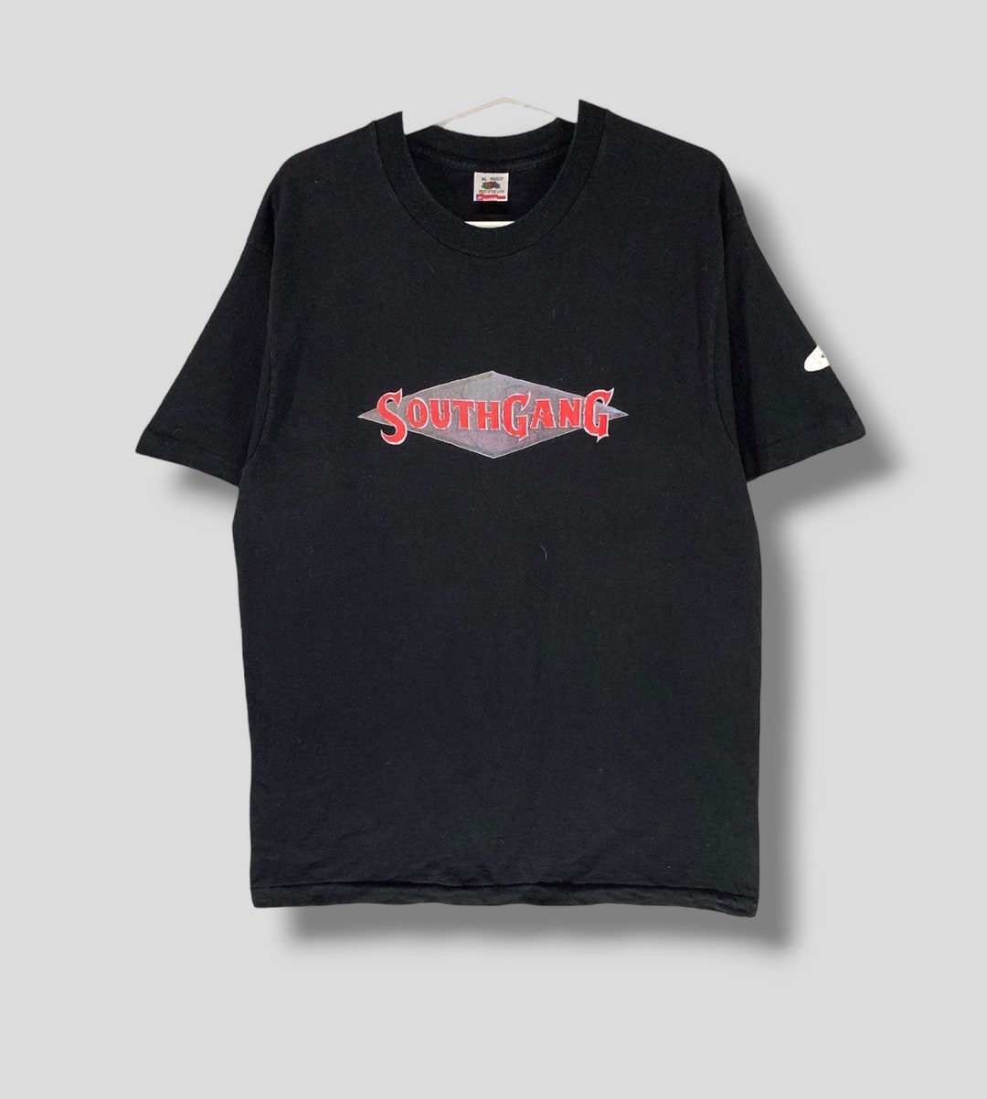 Vintage 90s Southgang Logo Tshirt Collectible American Rock