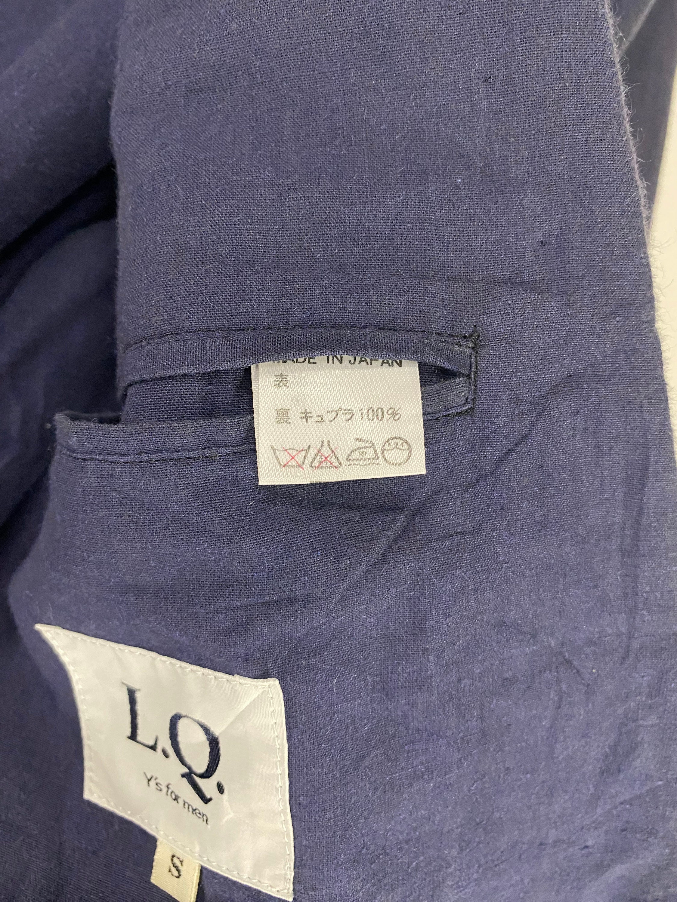 Vintage Yohji Yamamoto L.Q. Y's for Men Coat Designer