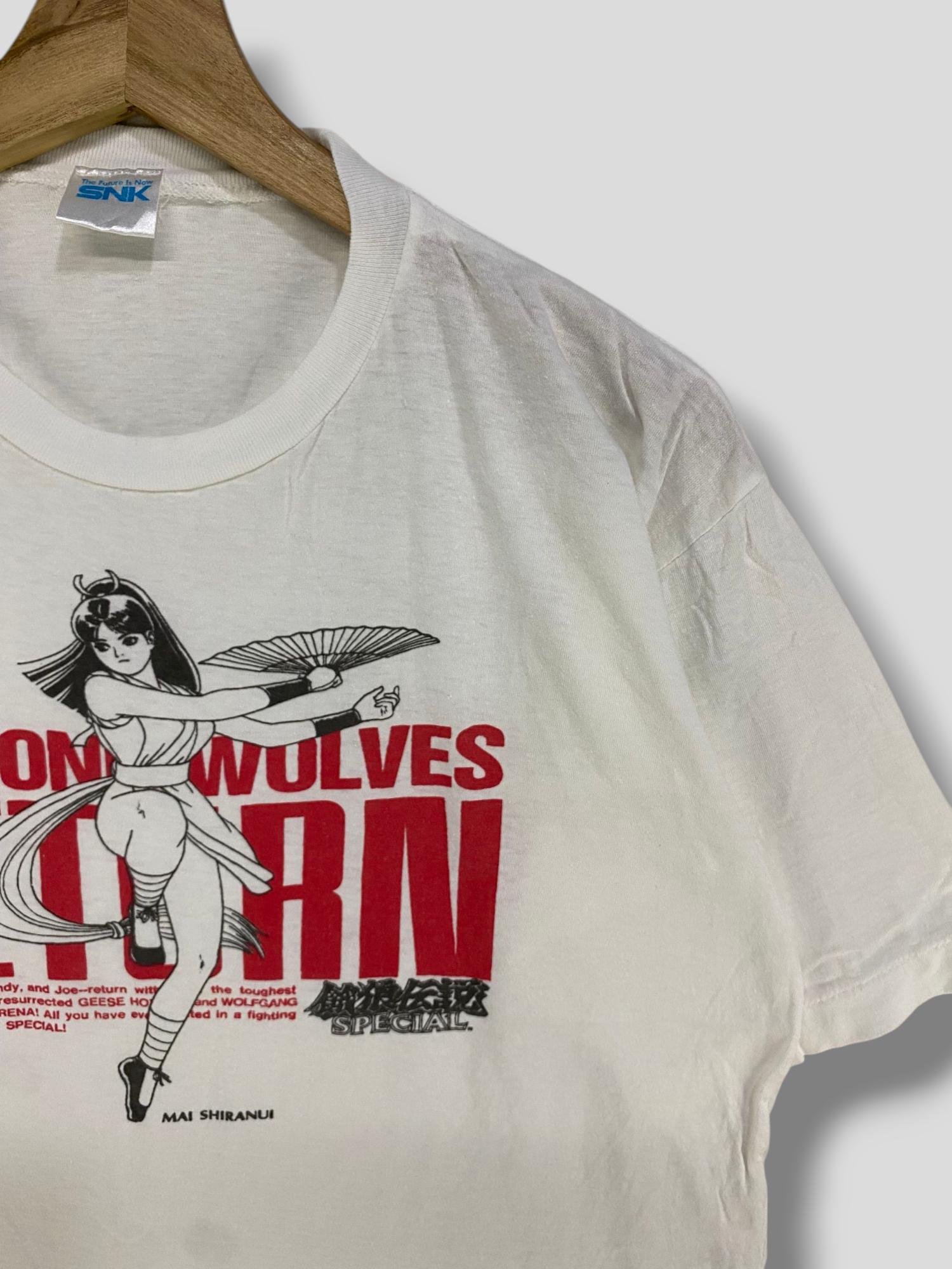 ヴィンテージ 90年代 餓狼伝説 不知火舞 SNK ビデオゲーム Tシャツ 
