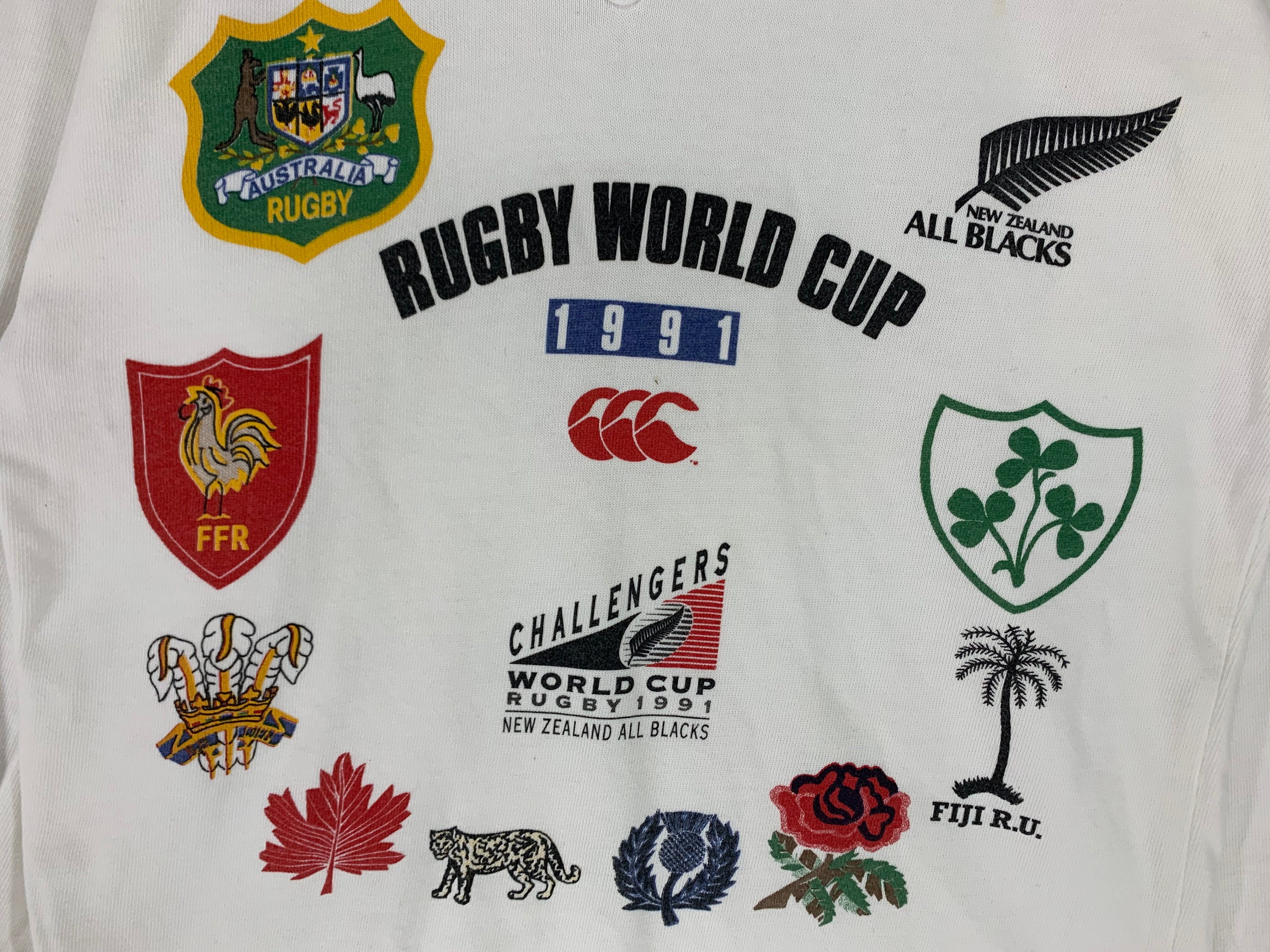 Rare Vintage 90s Canterbury New Zealand World Cup Challengers Ltd