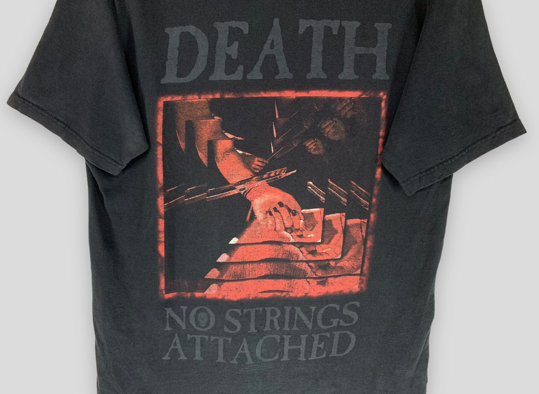 Vintage 90s Cradle of Filth Death No Strings Attached Tshirt
