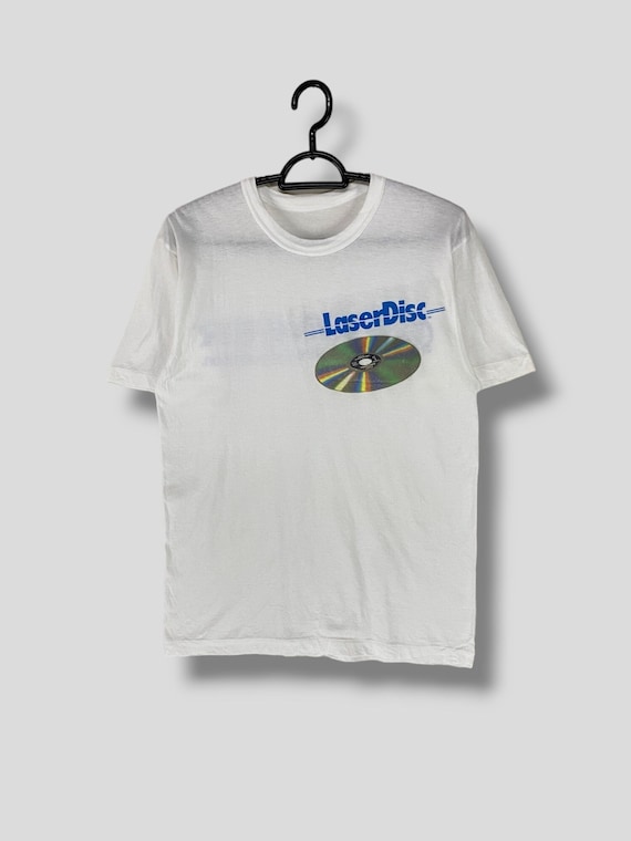 Vintage 80s Pioneer Laserdisc Promo Tshirt the Future of Sound and